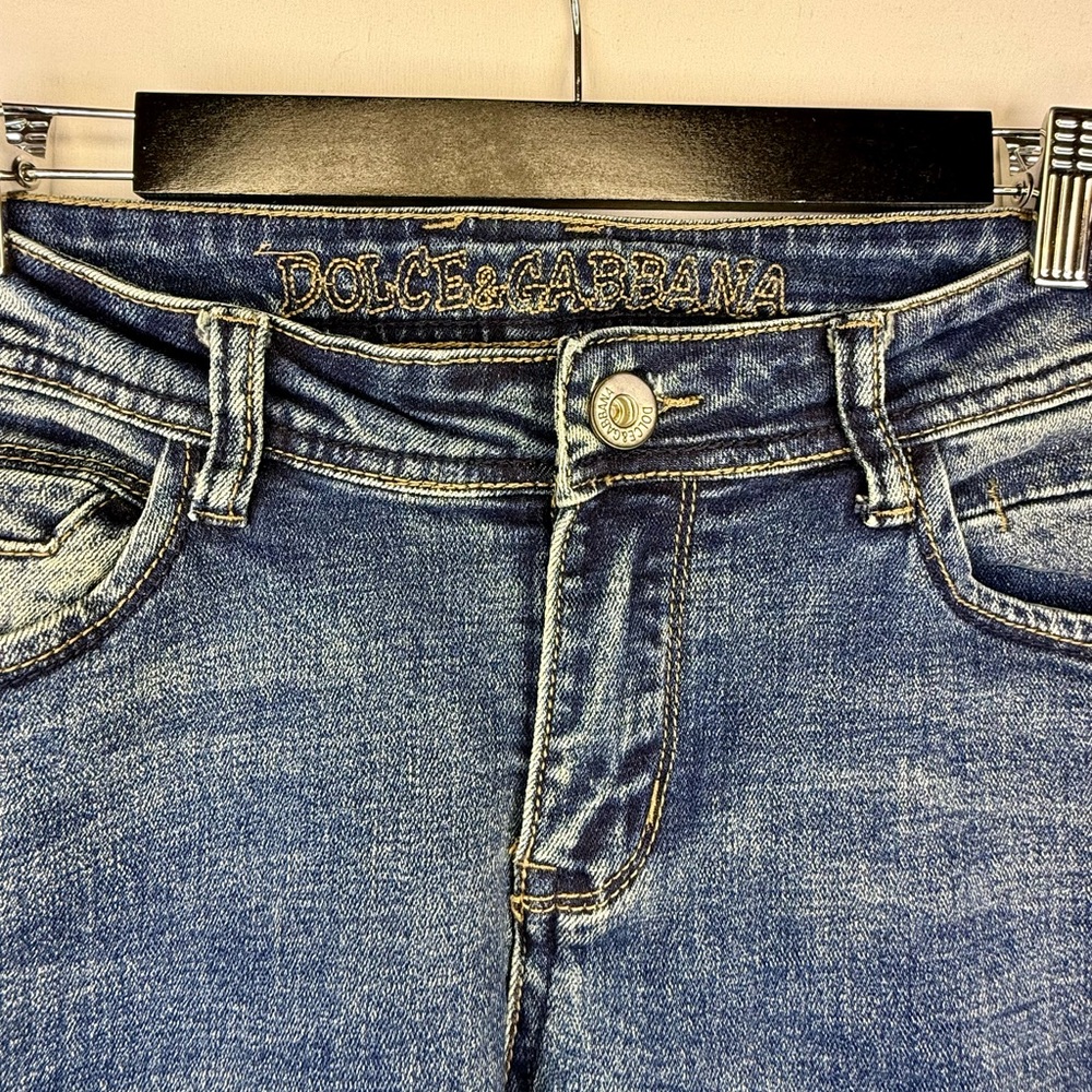 Vintage Y2K “D&G” Straight Leg Jeans | Indigo | SIZE 29 - Picture 5 of 10